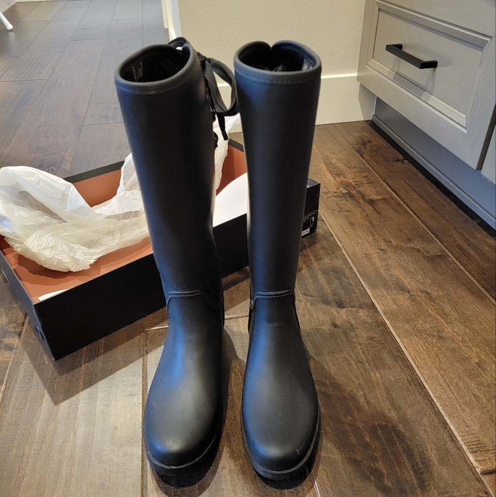 Coach rain boots
